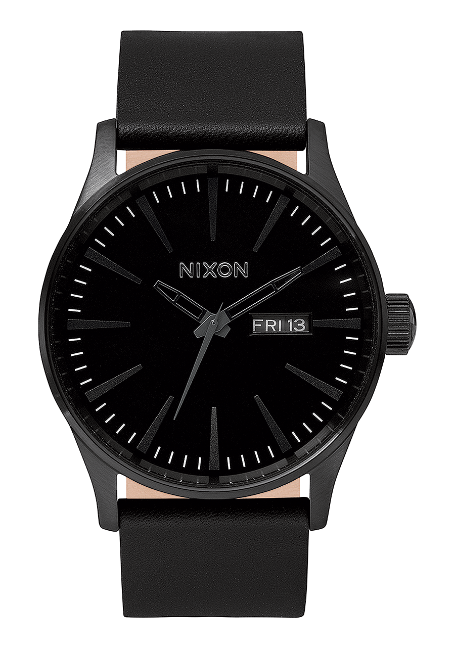 Sentry Leather - All Black View 1