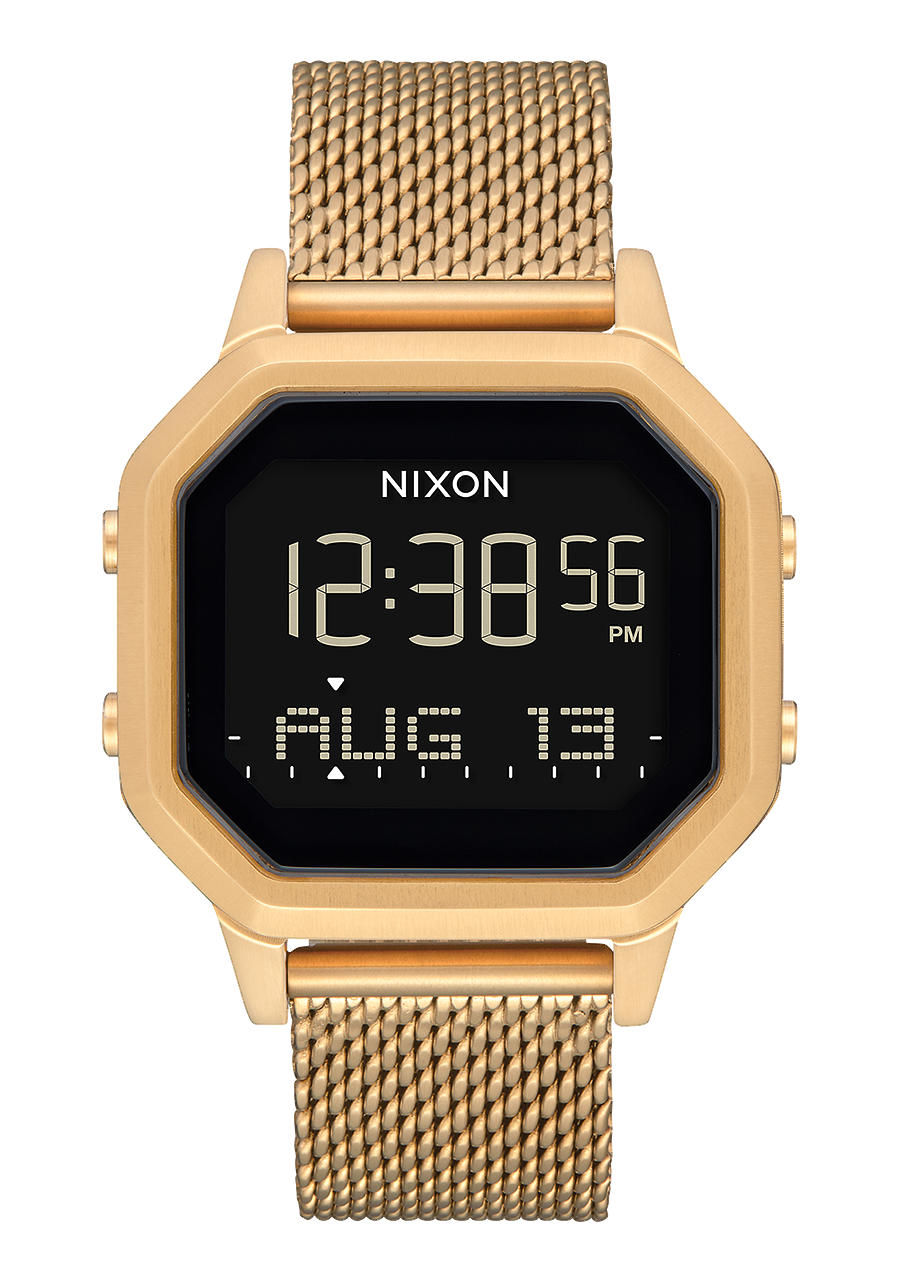 Siren Milanese Watch All Gold Digital Nixon EU