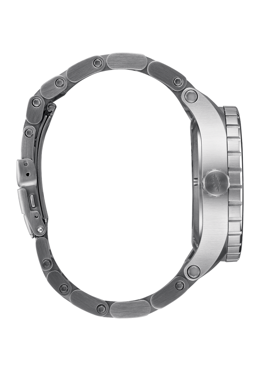 Grateful Dead Diplomatic - Silver / Black / Green View 2