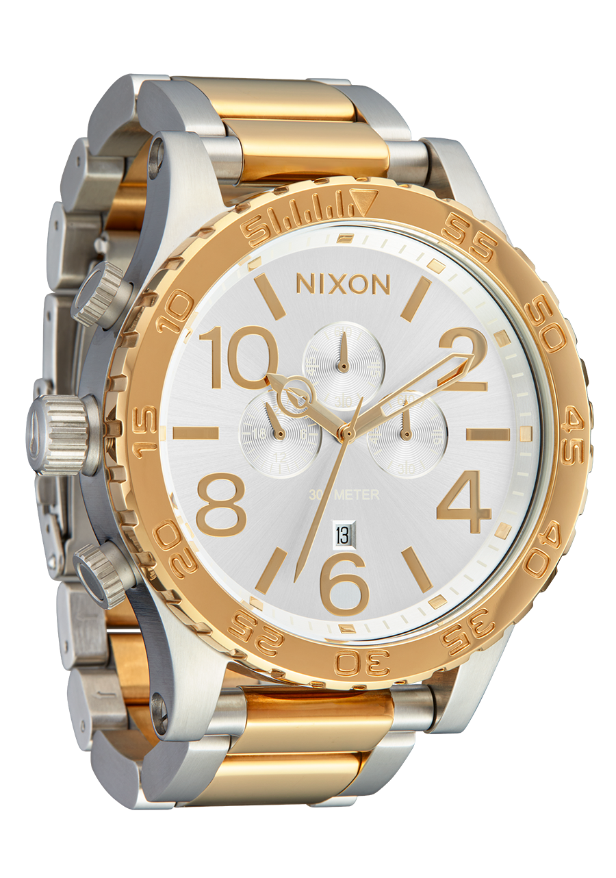 51-30 Chrono - Silver / Gold View 2
