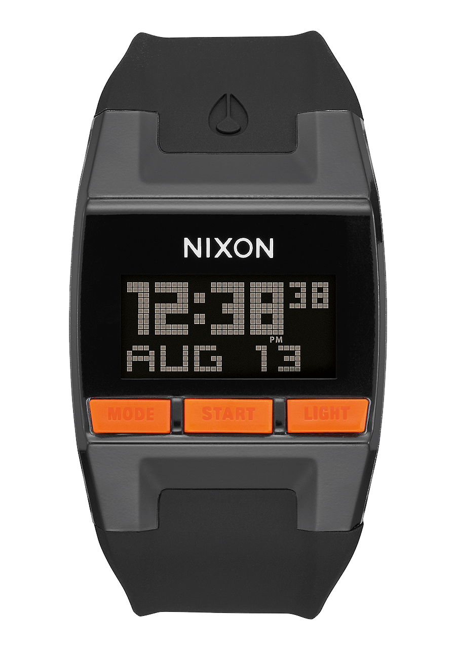 Black Nixon Comp Watch