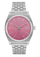 Time Teller - Silver / Pink