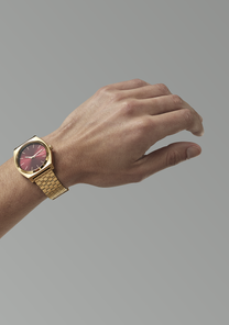 Time Teller - Gold / Oxblood Sunray View 6