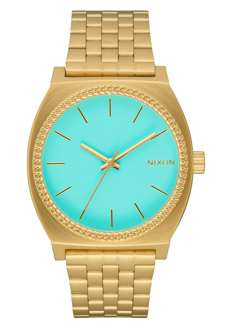 Time Teller - Gold / Turquoise / Gold