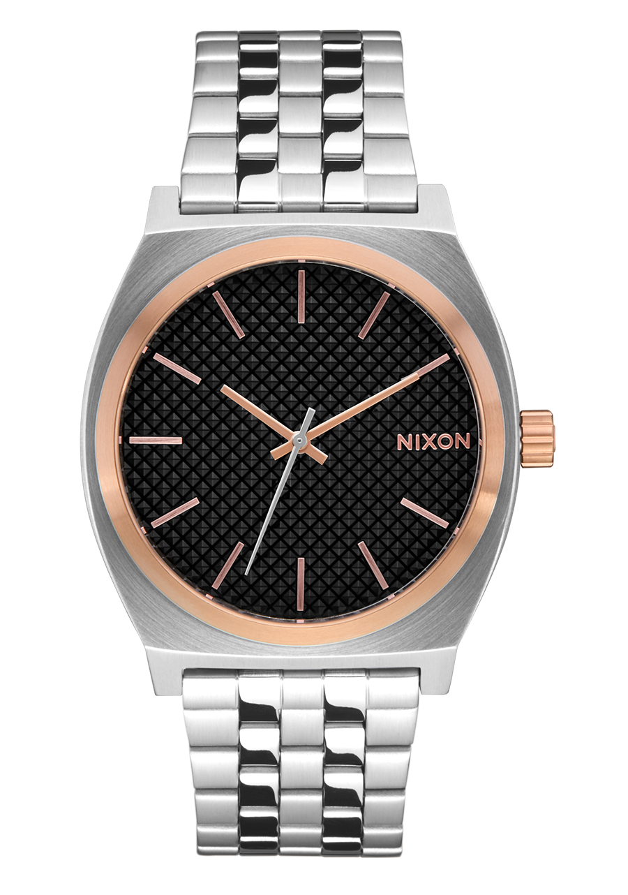 Time Teller - Silver / Rose Gold / Black View 1
