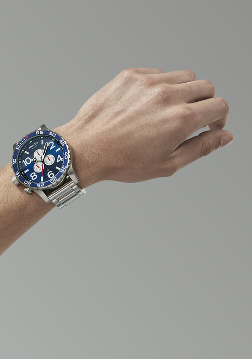 51-30 Chrono - Navy Sunray / Silver