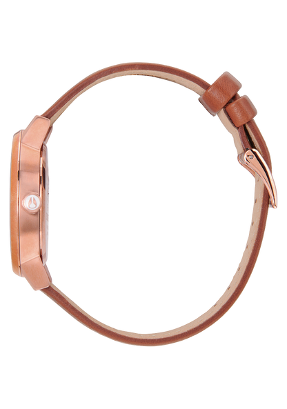 Kensington Leather - Rose Gold / White View 2