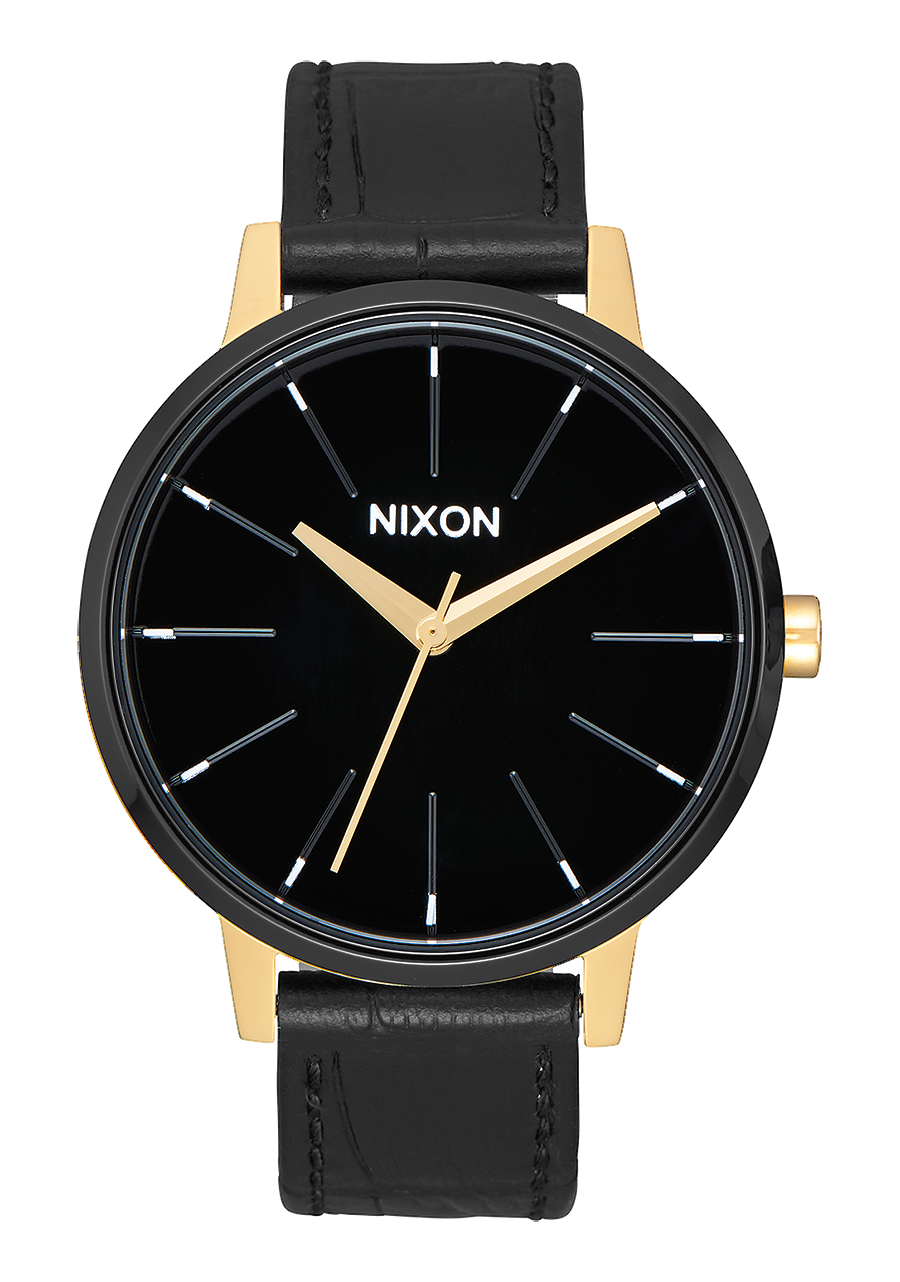 Kensington Leather - Gold / Black / White View 1