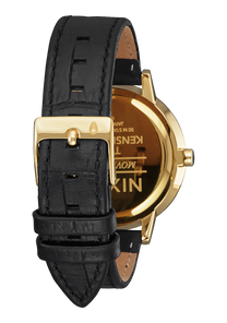 Kensington Leather - Gold / Black / White View 3