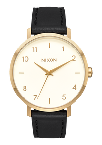Arrow Leather - Gold / Cream / Black View 1