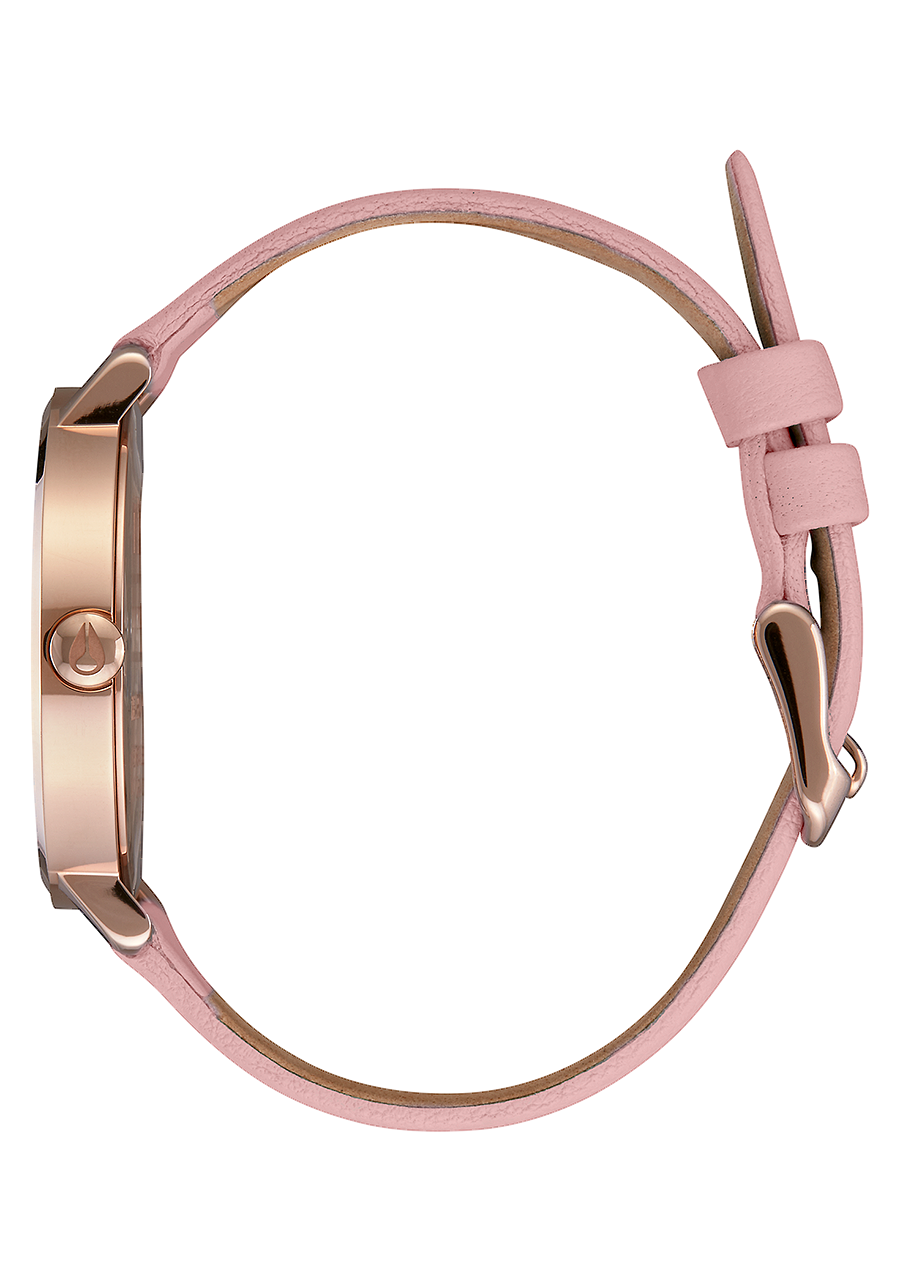 Arrow Leather - Rose Gold / Light Pink View 2