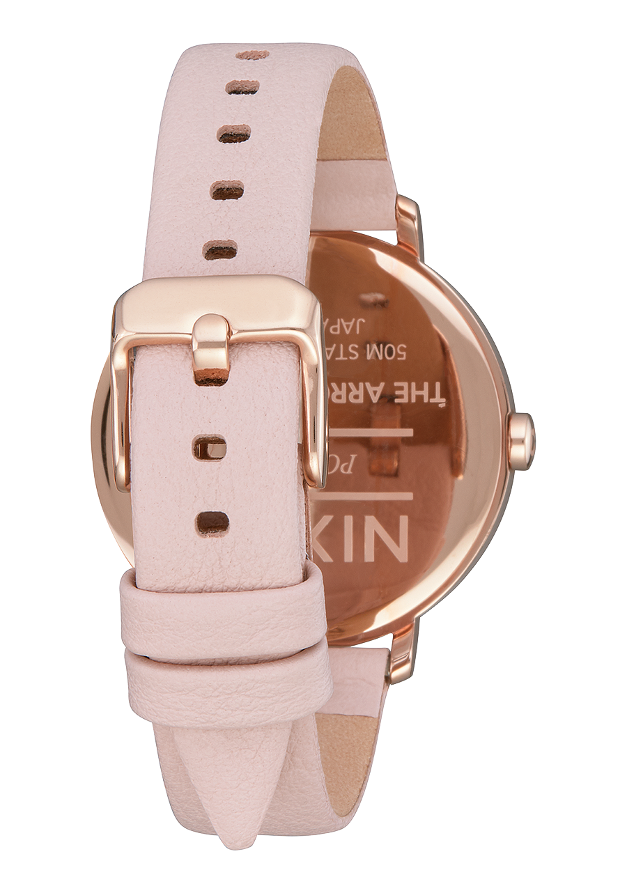 Arrow Leather - Rose Gold / Light Pink View 3