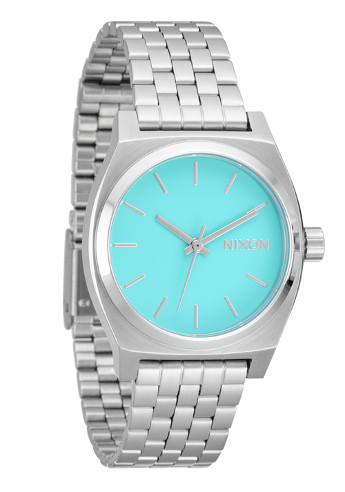 Medium Time Teller - Silver / Turquoise