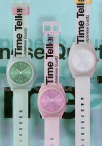 
Nixon Time Teller P Watch - Analog - Invisi-Gray - View 5