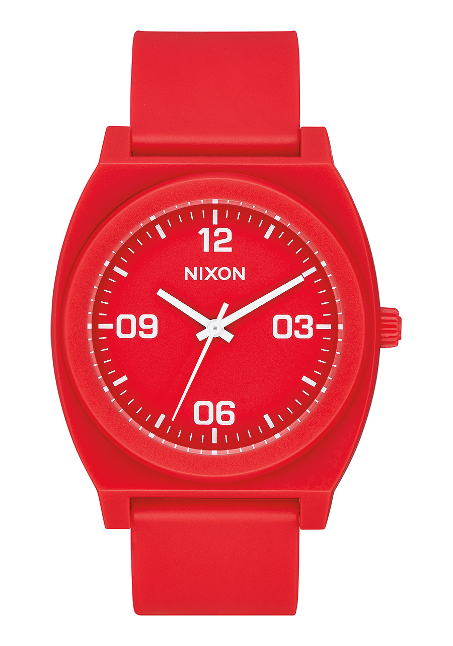 Time Teller P Corp - Matte Red / White View 1