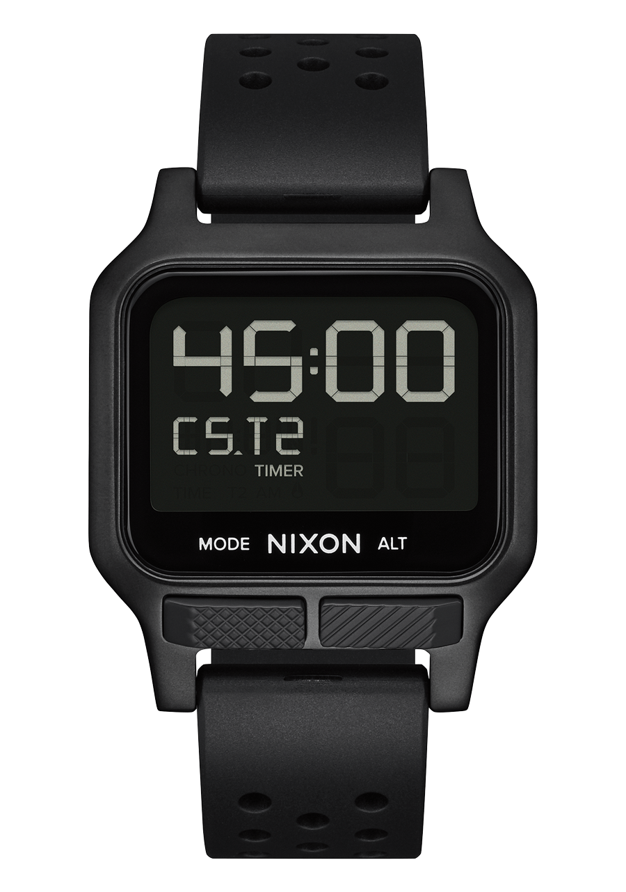 Heat Watch All Black Digital Nixon EU