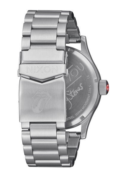 Rolling Stones Sentry Stainless Steel - Silver / Black View 4