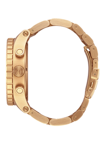 51-30 Chrono - Gold / Green Sunray View 3