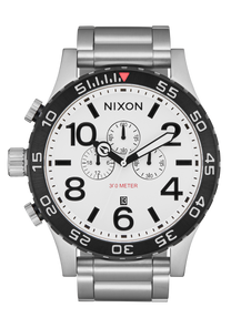 51-30 Chrono - Silver / White Lume View 1