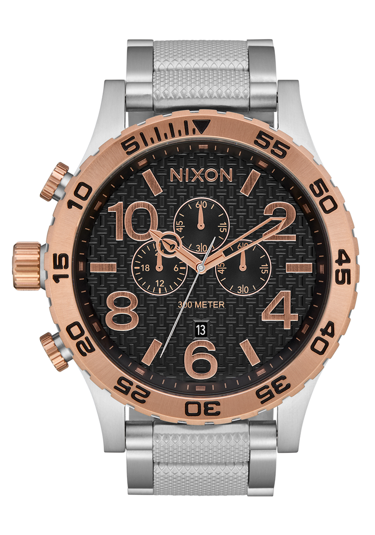 51-30 Chrono - Silver / Rose Gold / Black