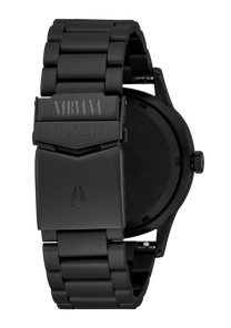 
Nixon Nirvana Sentry Wobble Watch - Analog - Matte Super Black/Black-Yellow - View 4
