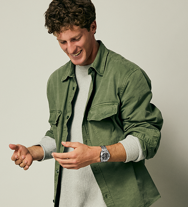 Oco 44 - Silver / Black