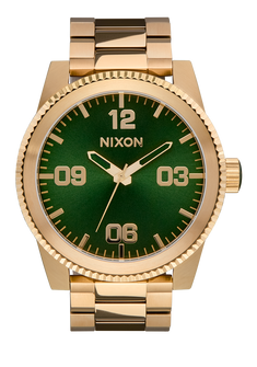 Corporal Stainless Steel - All Gold / Green Sunray