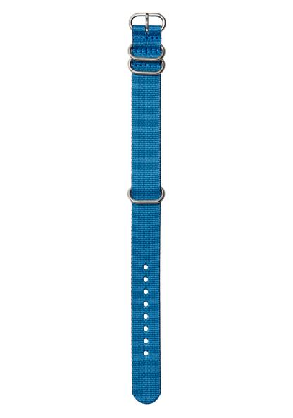 20mm Nylon #TIDE One Piece Band - Navy / Blue View 1