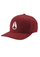 Deep Down Flexfit Athletic Fit Hat - Burgundy / White