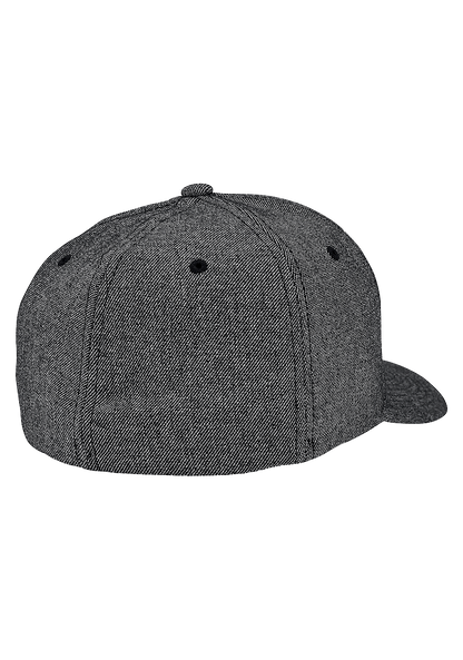 Deep Down Athletic Textured Hat - Gunmetal / White View 2