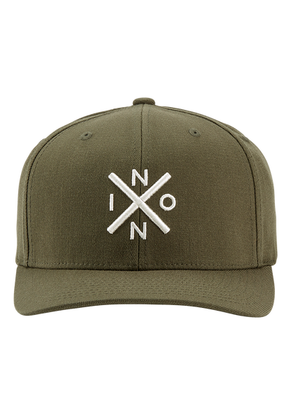 Exchange Flexfit Hat - Olive / Taupe View 3