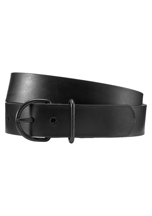 Steele Leather Belt - Black