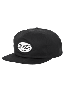 Axle Cotton Hat - Black View 1