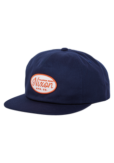 Axle Cotton Hat - Navy