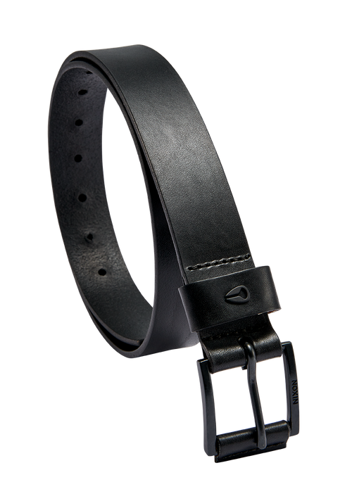 Americana Leather Belt - Black