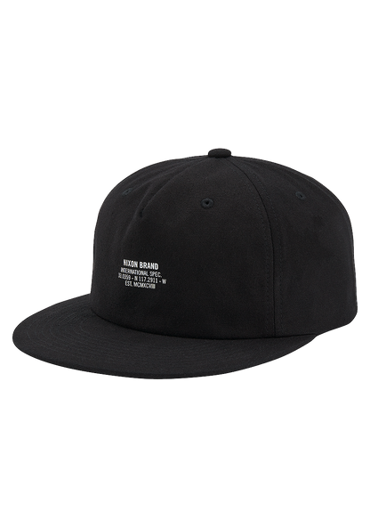 Fatigue Strapback Hat - Black View 1