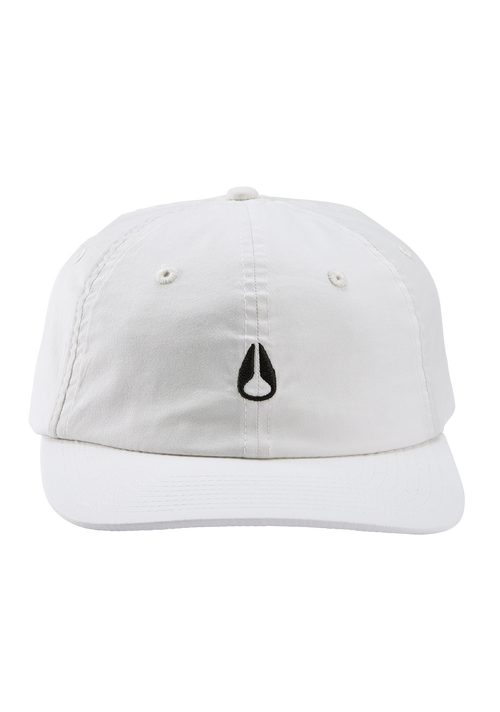 Agent Strapback Hat - White / Black