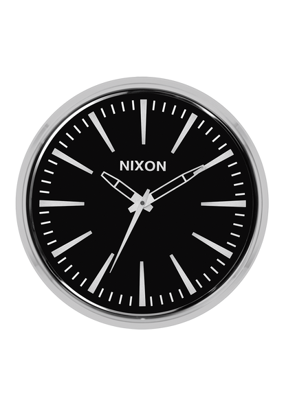 Sentry Wall Clock - Black View 1