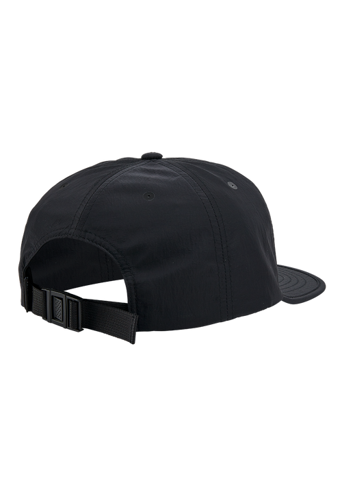 Flight Strapback Hat - Black