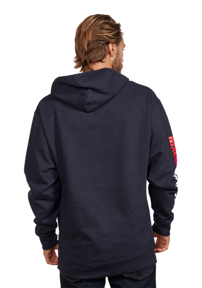 Circuit Hoodie - Navy / Red View 5