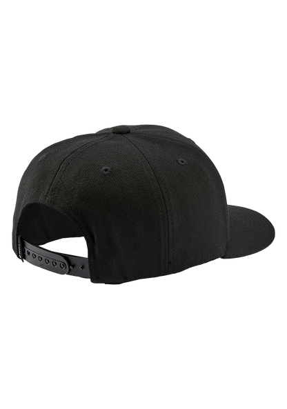 Deep Down Snapback - Black / Red View 2