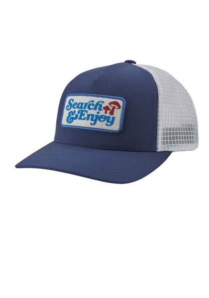 Searchin Trucker - Navy / White View 1