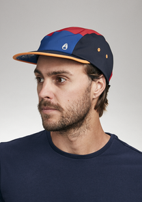 Mikey Tech Strapback - Navy / Multi View 5