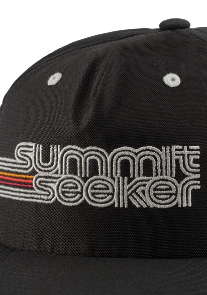 Summit Seeker Strapback - Black / White View 4