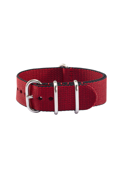 Rolling Stones 20mm Recycled One Piece Band - Red