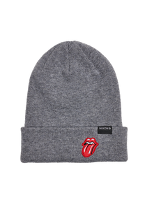 Rolling Stones Beanie - Heather Gray View 1