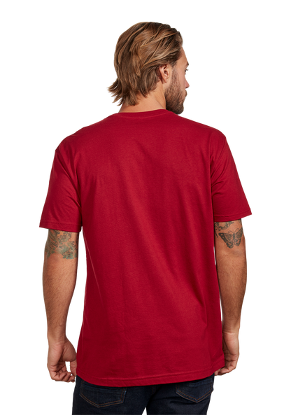 OG Script Eco-Repreve® T-Shirt - Cardinal / White View 5